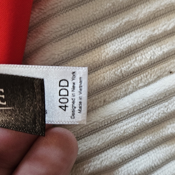 Adore Me Red Strappy Bikini Set 40DD/1XL Bottoms - Picture 14 of 15